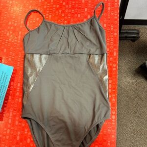 Stylish Gray Woman’s Leotard